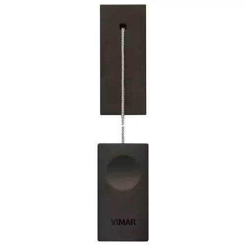 Pulsante 1P in scambio NO/NC 10 A 250 V~ a tirante, con 1,5 m cordone e pomello Vimar Linea bianco-nero-canapa 30054.B/G/C Pulsante 1P in scambio NO/NC 10 A 250 V~ a tirante, con 1,5 m cordone e pomello Vimar Linea bianco-nero-canapa 30054.B/G/C